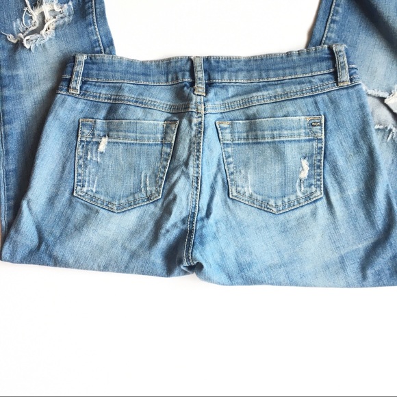 Garage mid-low rise ripped jeans in size 1 - Picture 5 of 10